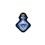 small flask of eyedrops