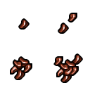 brown crystal splinter