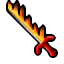 fire sword