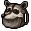 raccoon backpack