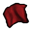 red piece of cloth