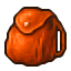 orange backpack