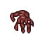 demonic skeletal hand