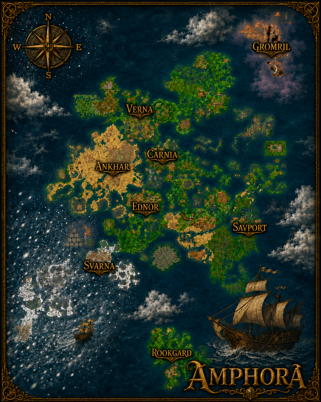Amphora World Map